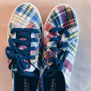 Sperry Plaid Sneakers